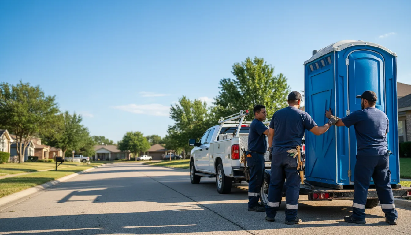 Portable Toilet Rental in Calera, AL near me